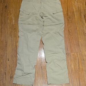 Canyon Creek Women''s Tan Pants Nylon Zippable Legs SxXL